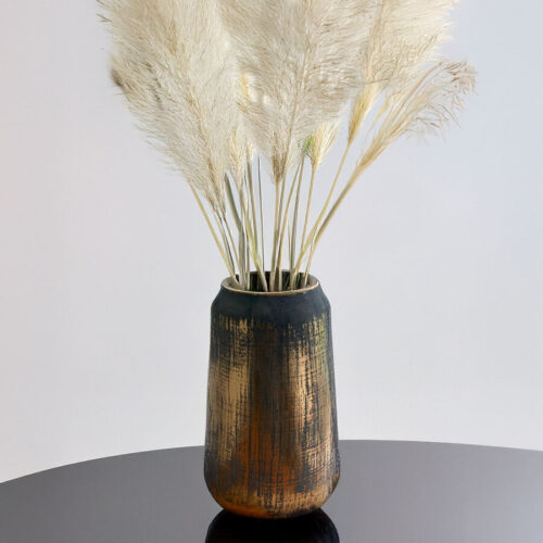 Florero Dorado 22 x 34,5 x 22 cm. - Imagen 7