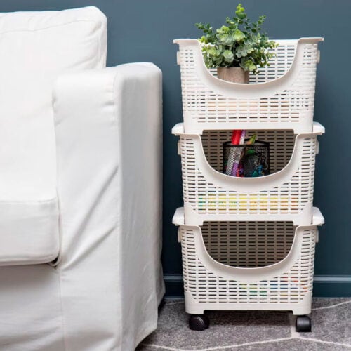 Cesta Apilable Set de 3 - Imagen 3