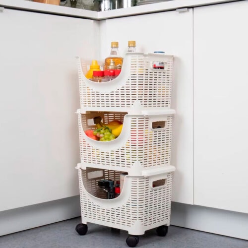 Cesta Apilable Set de 3 - Imagen 4