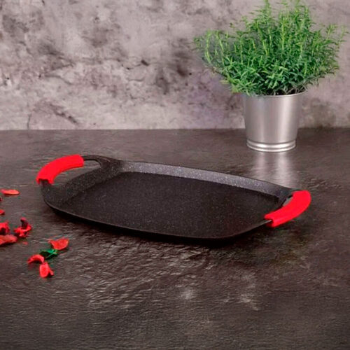 Plancha Berlinger Haus sup. mármol Burgundy Metallic 36 cm - Imagen 7